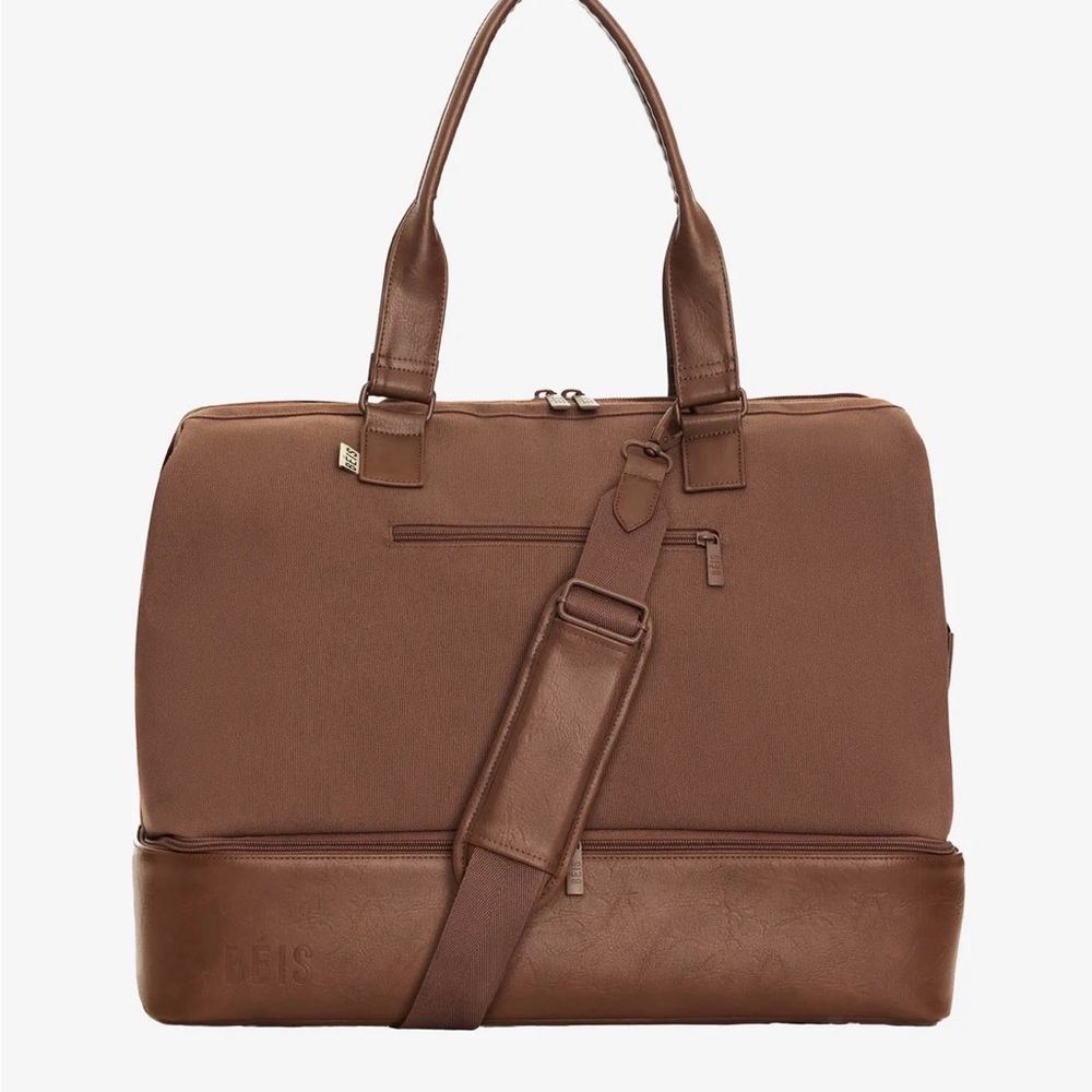 BEIS Chocolate Brown Travel Bag